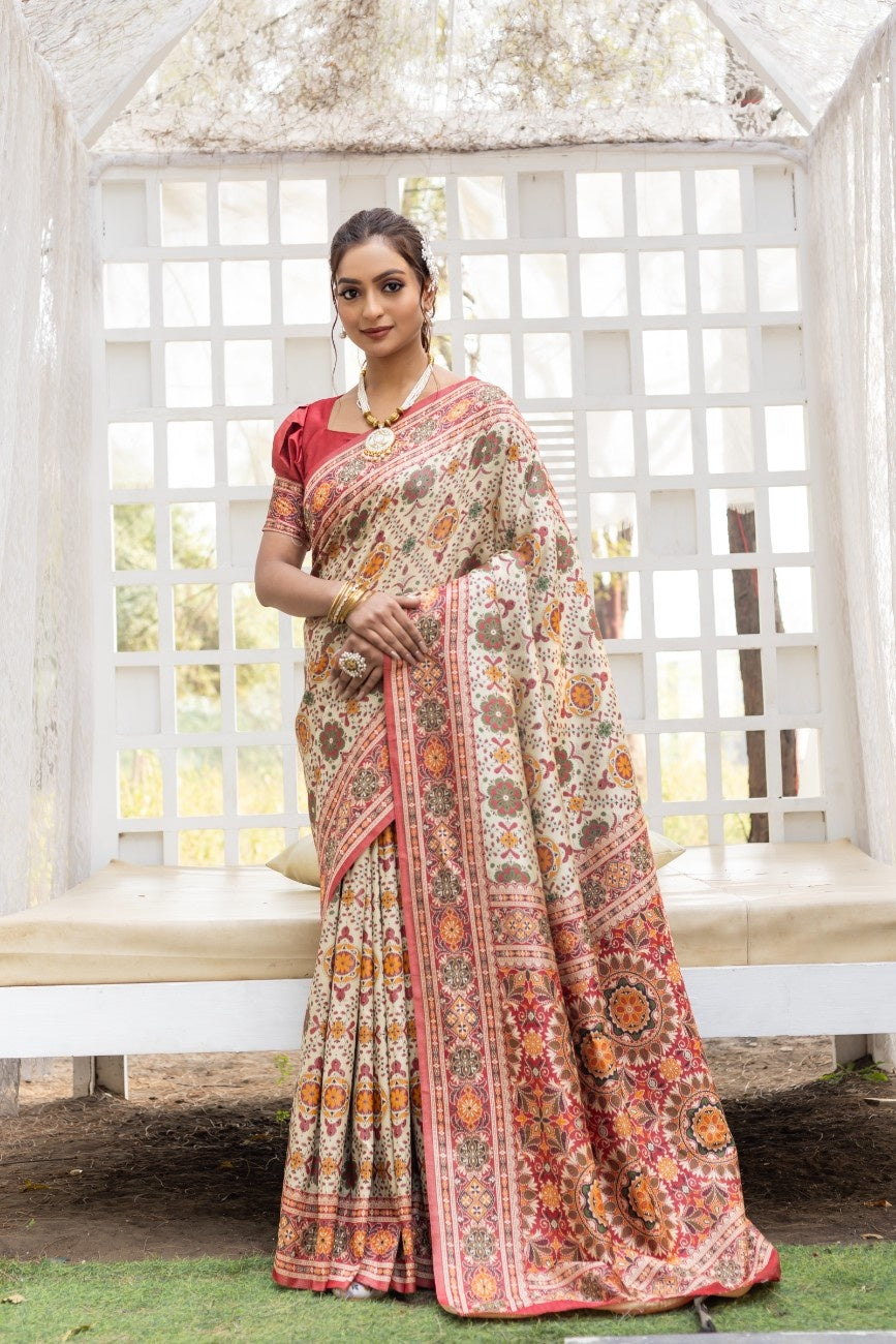 Pure Patola Silk Saree