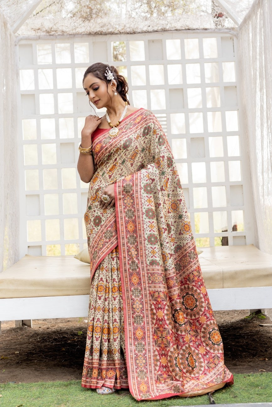 Pure Patola Silk Saree