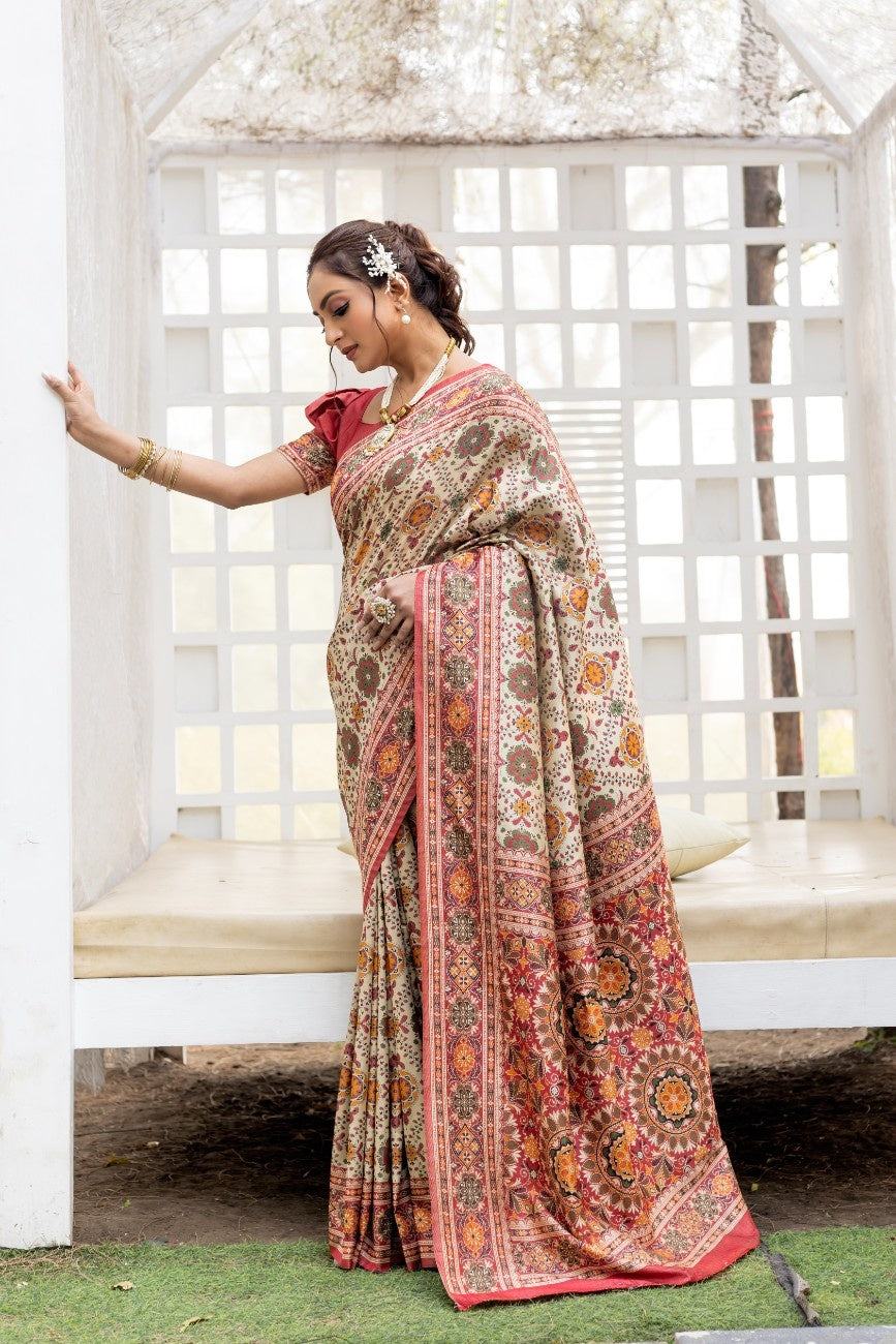 Pure Patola Silk Saree