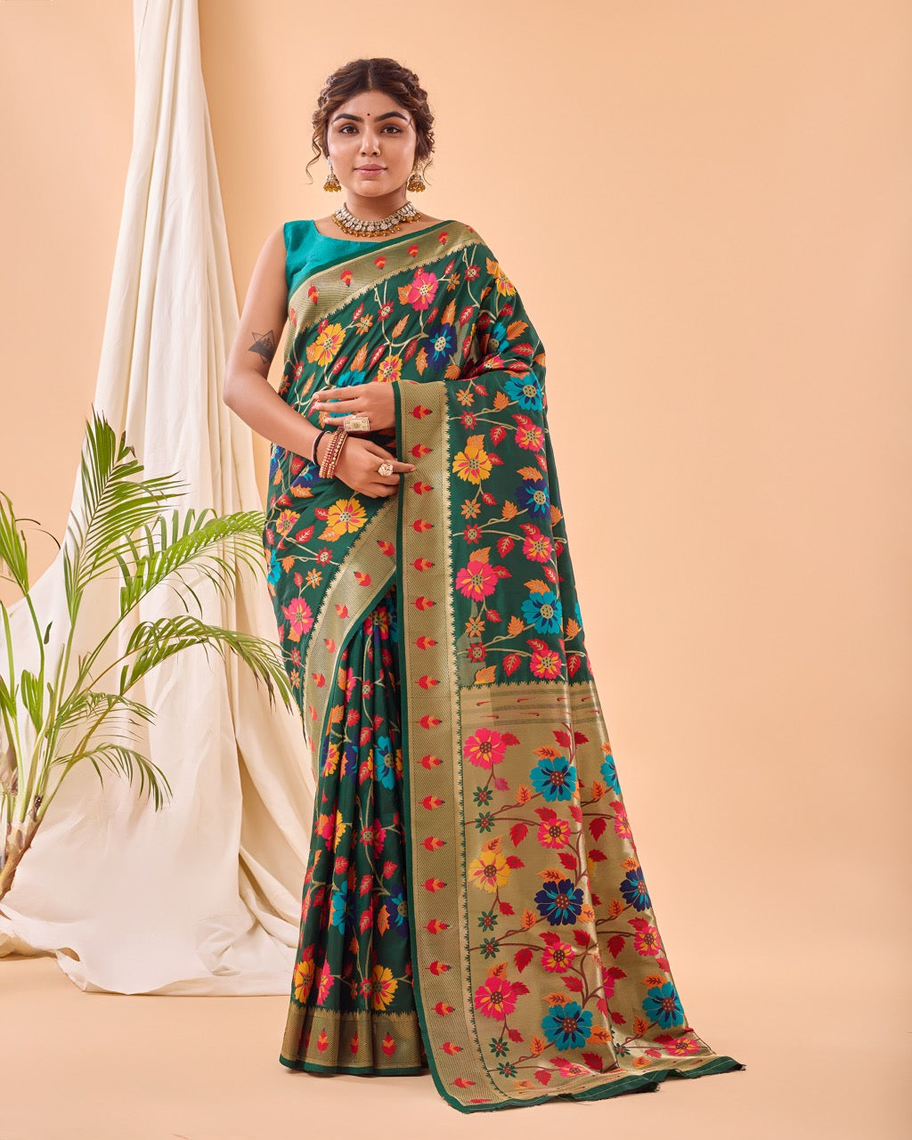 Pure Paithani Silk Saree