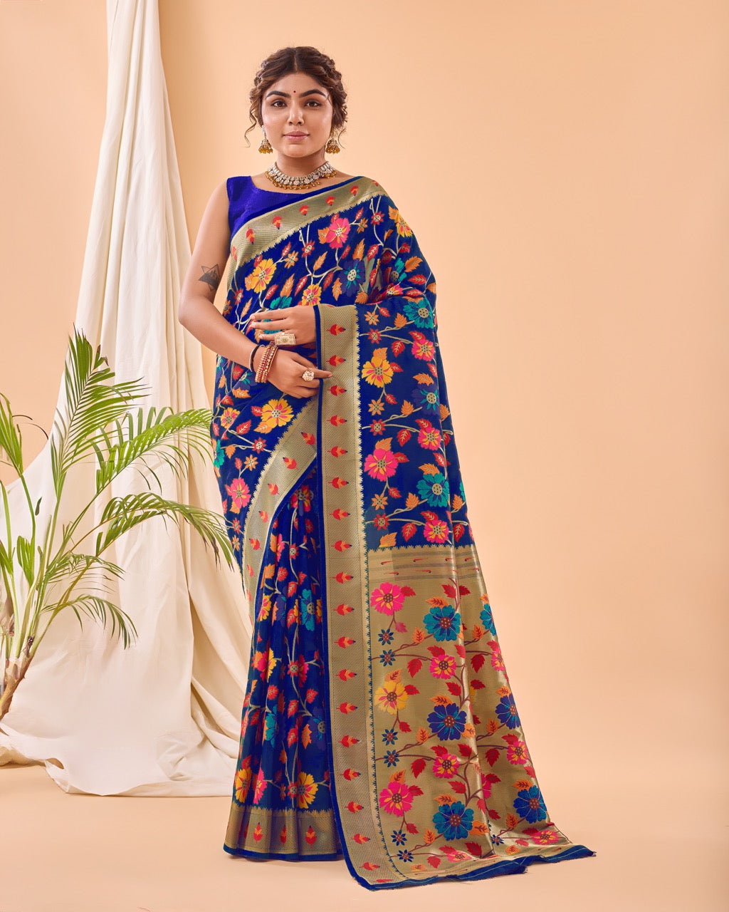 Pure Paithani Silk Saree