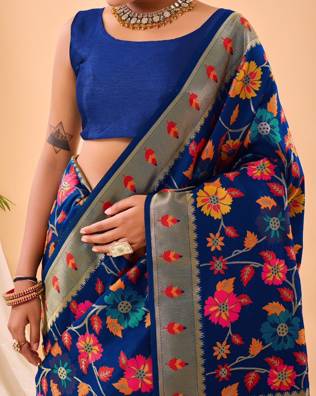 Pure Paithani Silk Saree