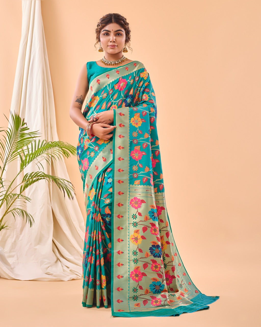 Pure Paithani Silk Saree