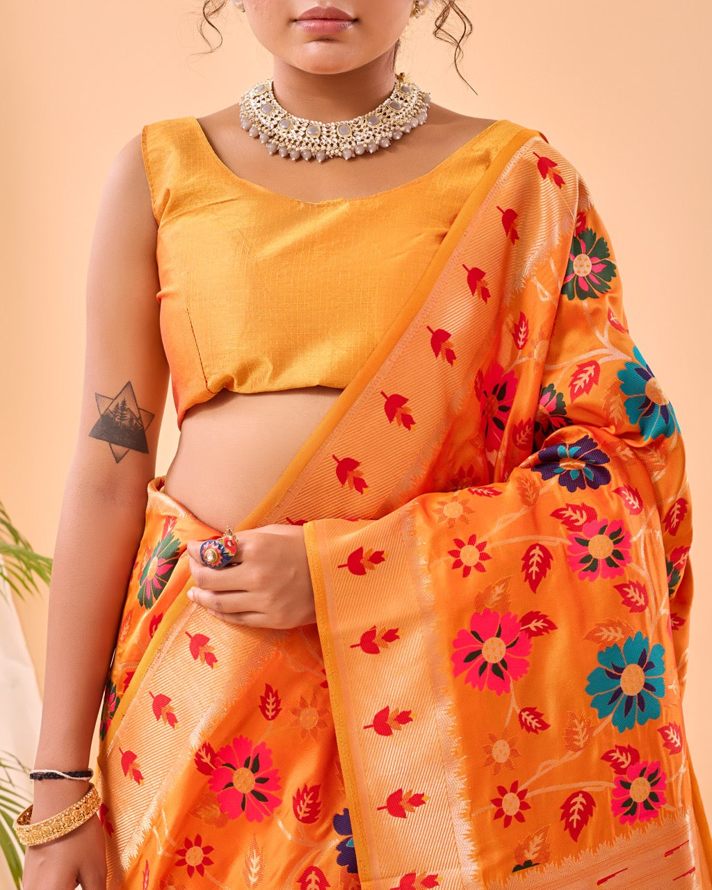 Pure Paithani Silk Saree