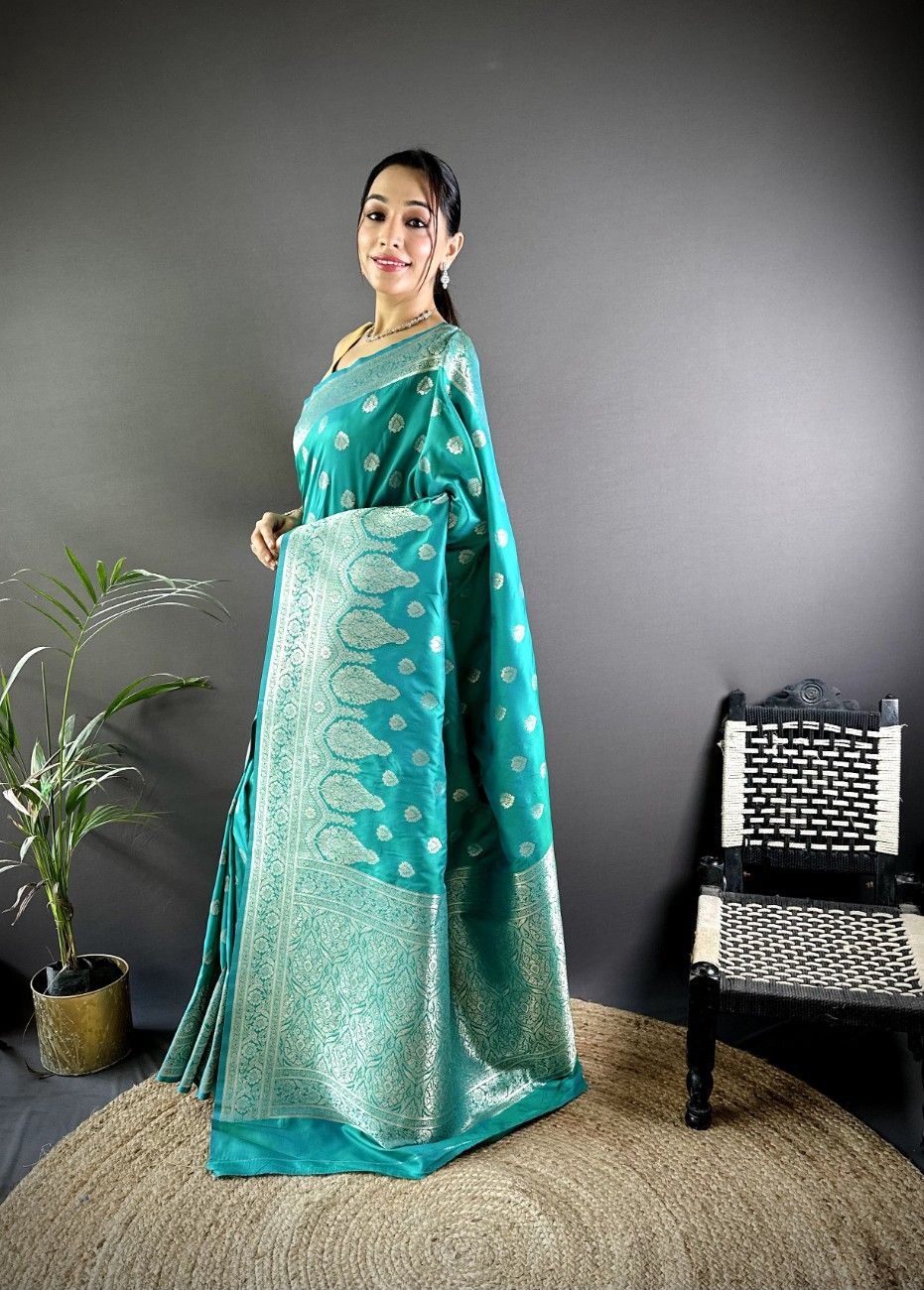 Banarasi Lichi Silk Saree