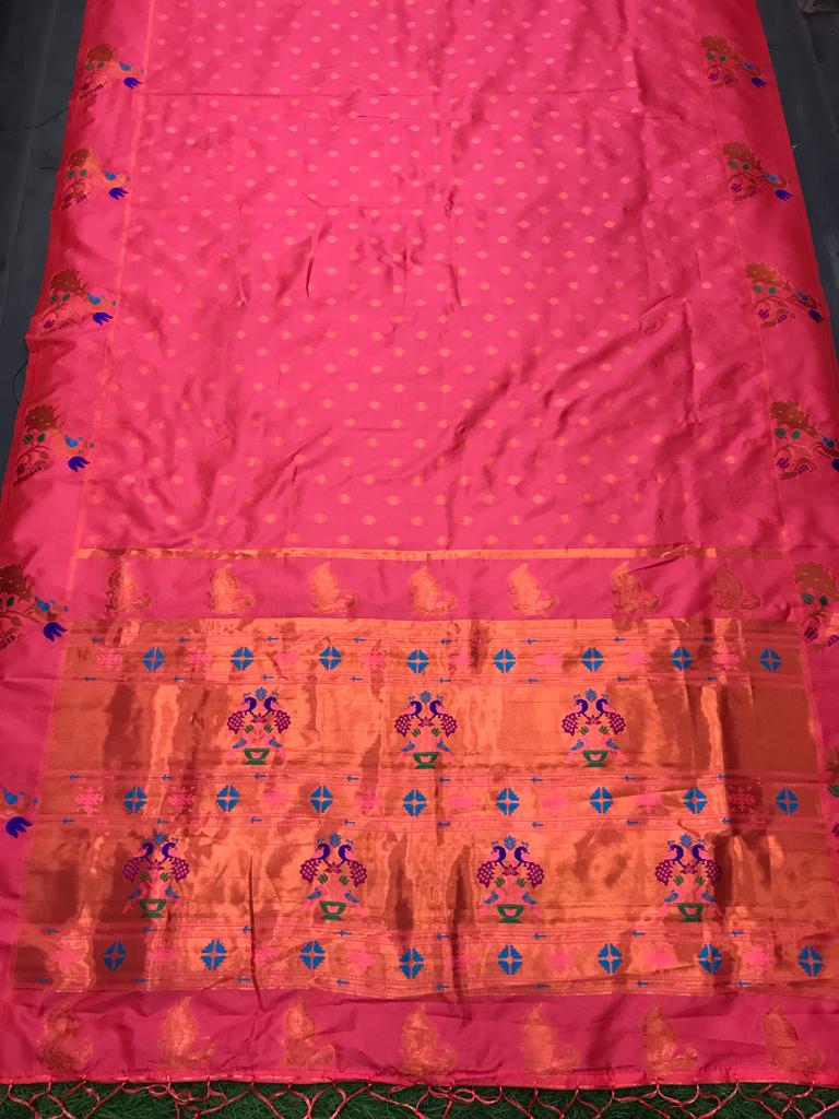Premium Paithni Lichi Silk