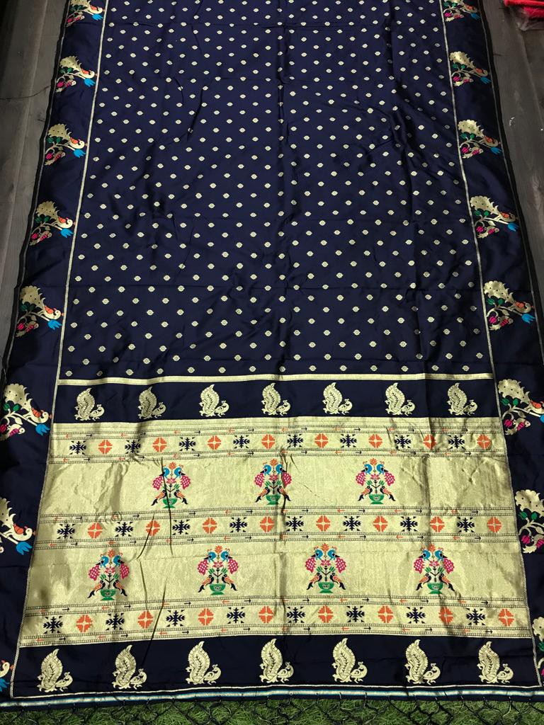 Premium Paithni Lichi Silk