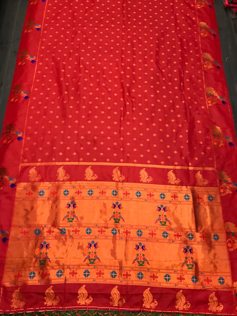 Premium Paithni Lichi Silk