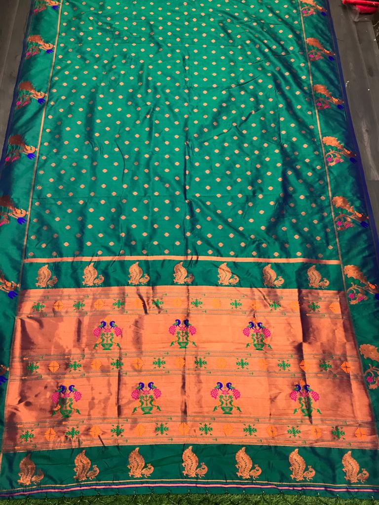 Premium Paithni Lichi Silk