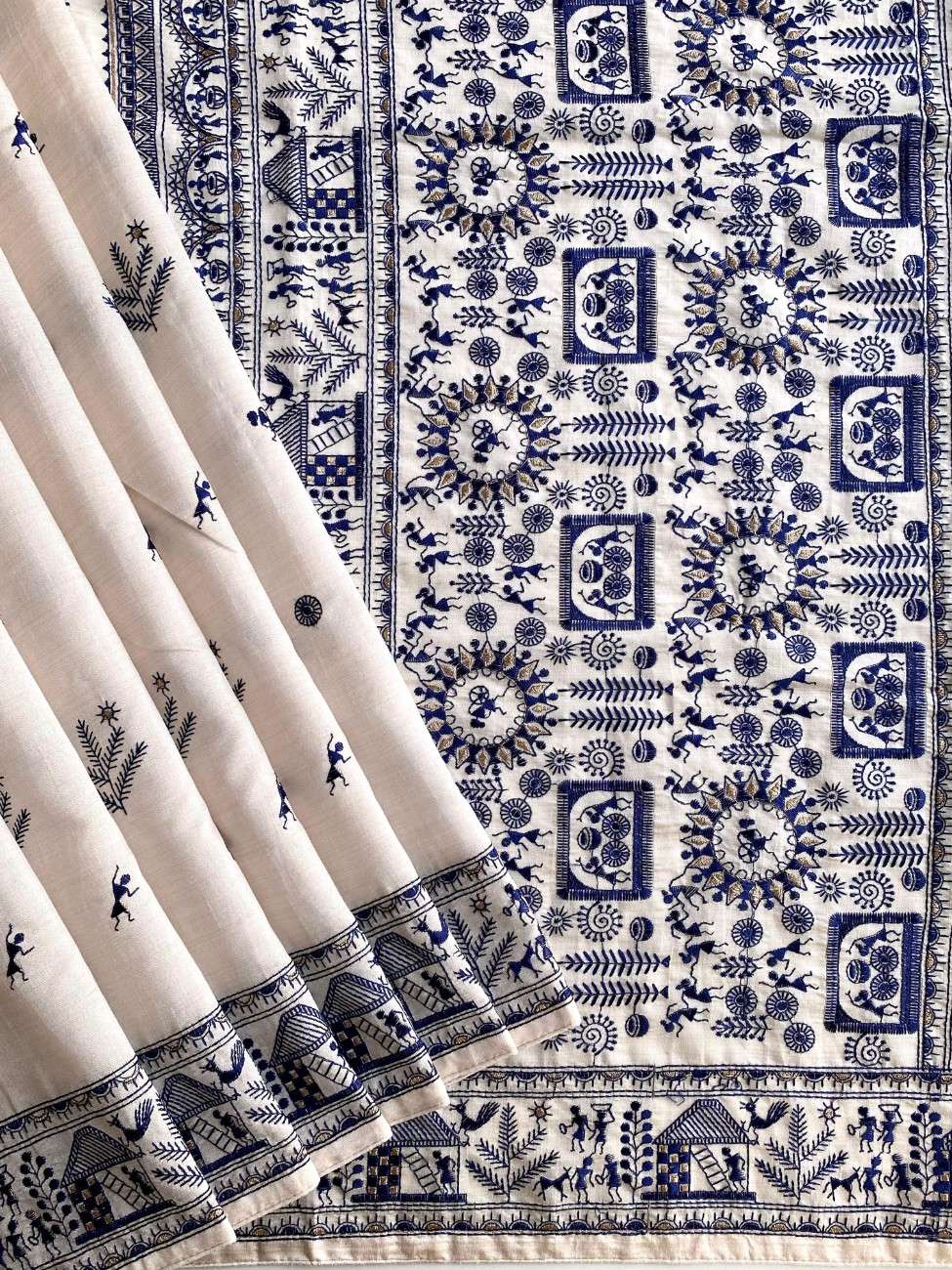 Pure Tussar Silk Saree