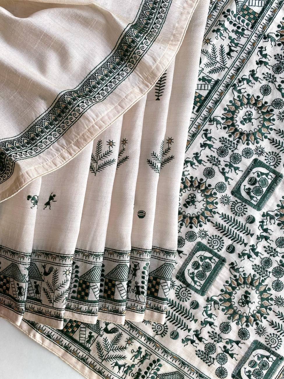 Pure Tussar Silk Saree
