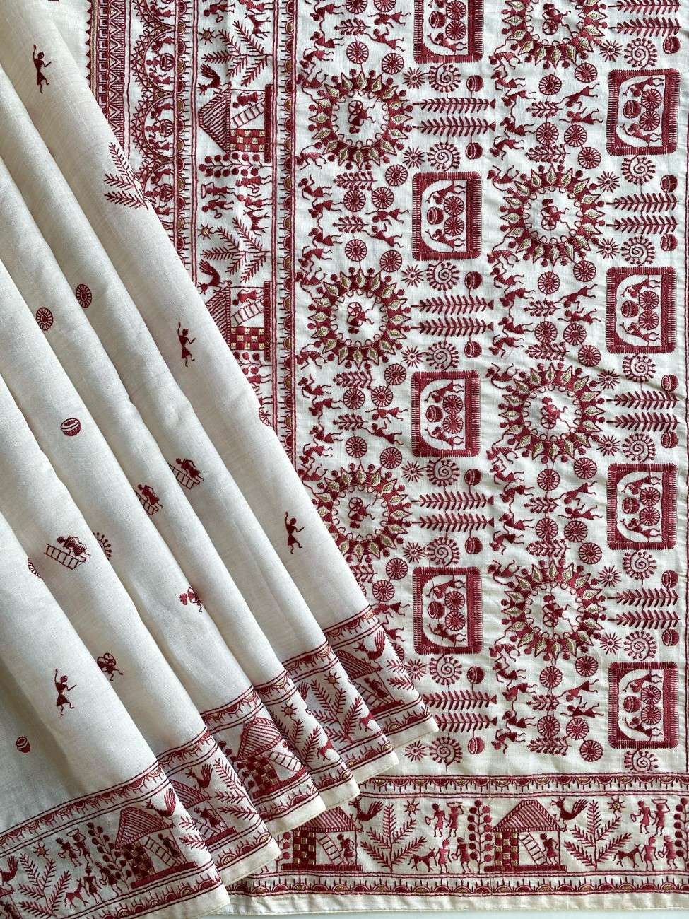 Pure Tussar Silk Saree