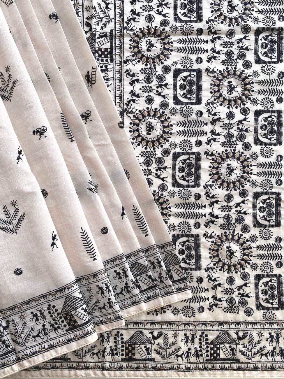 Pure Tussar Silk Saree
