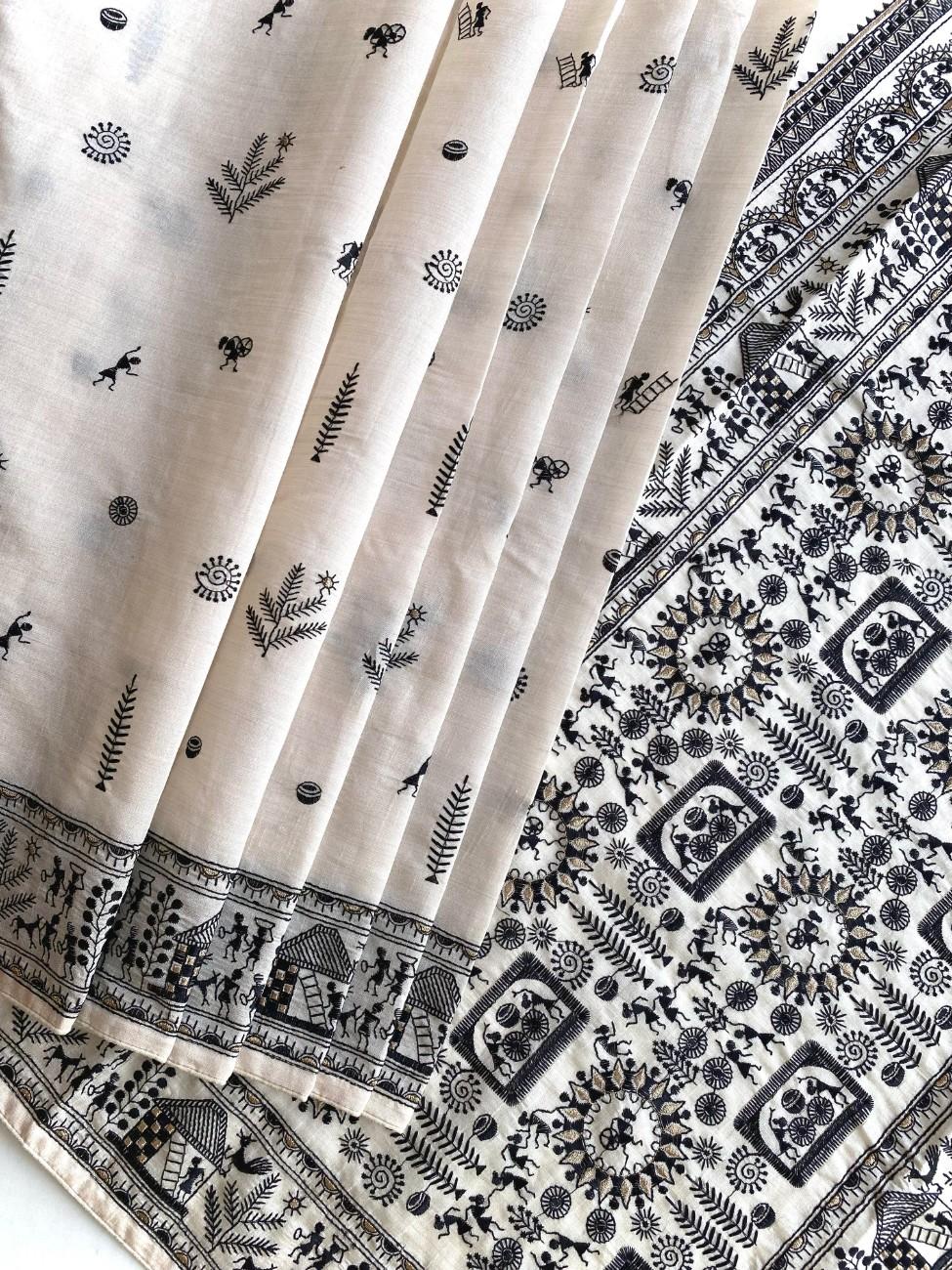 Pure Tussar Silk Saree