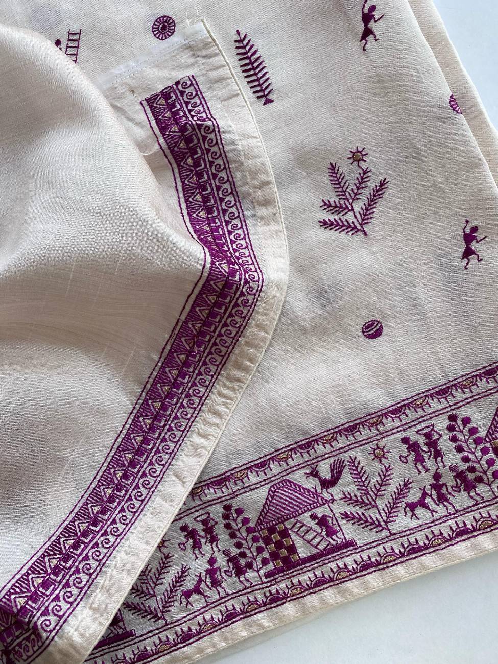 Pure Tussar Silk Saree
