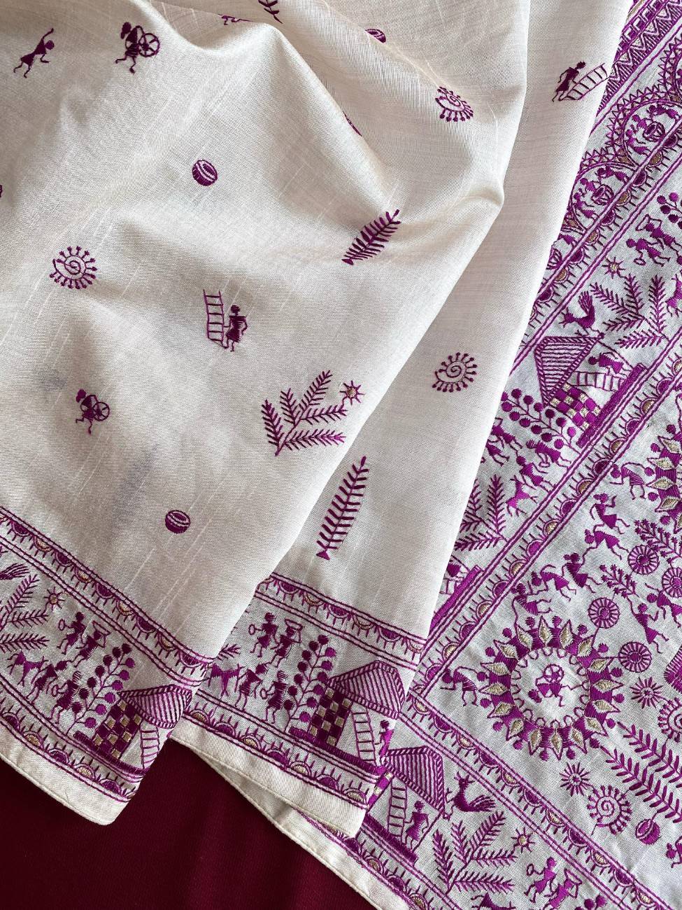Pure Tussar Silk Saree
