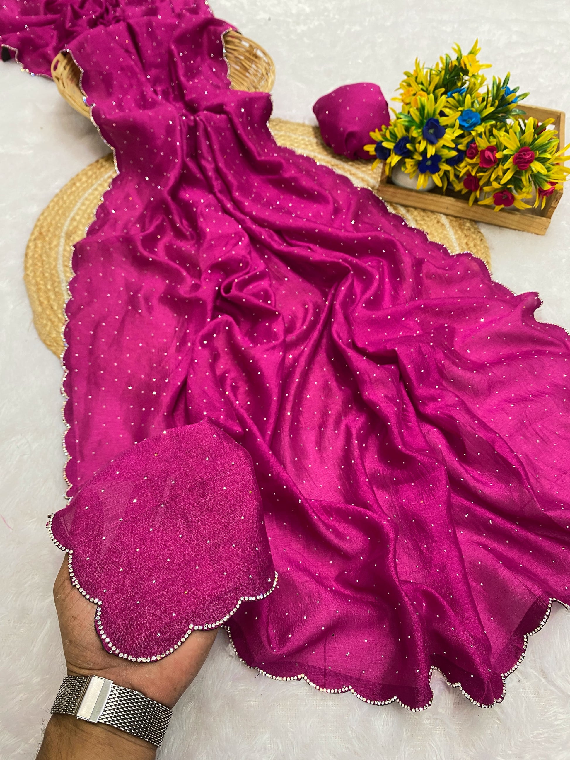 Premium Vichitra Silk
