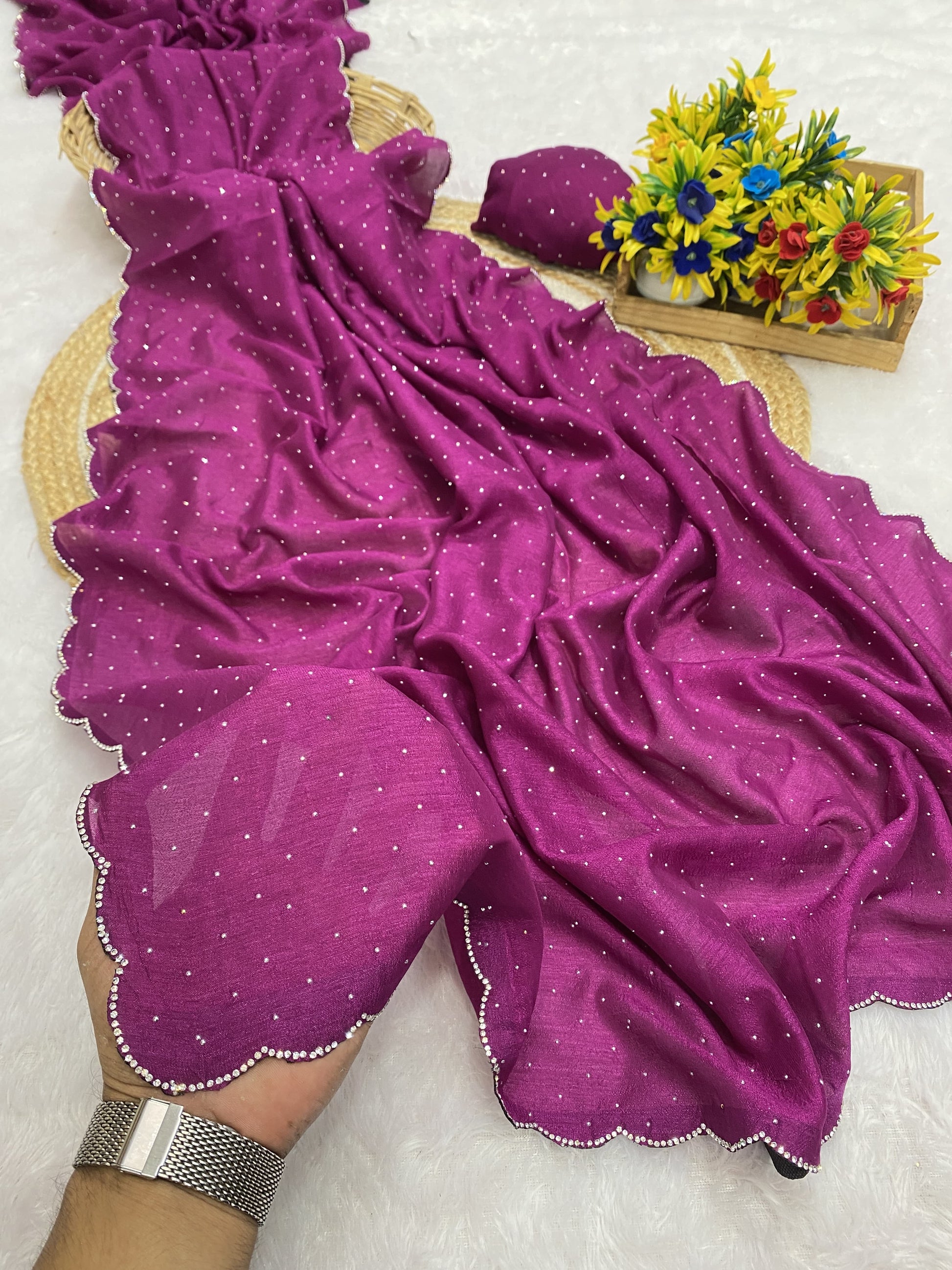 Premium Vichitra Silk