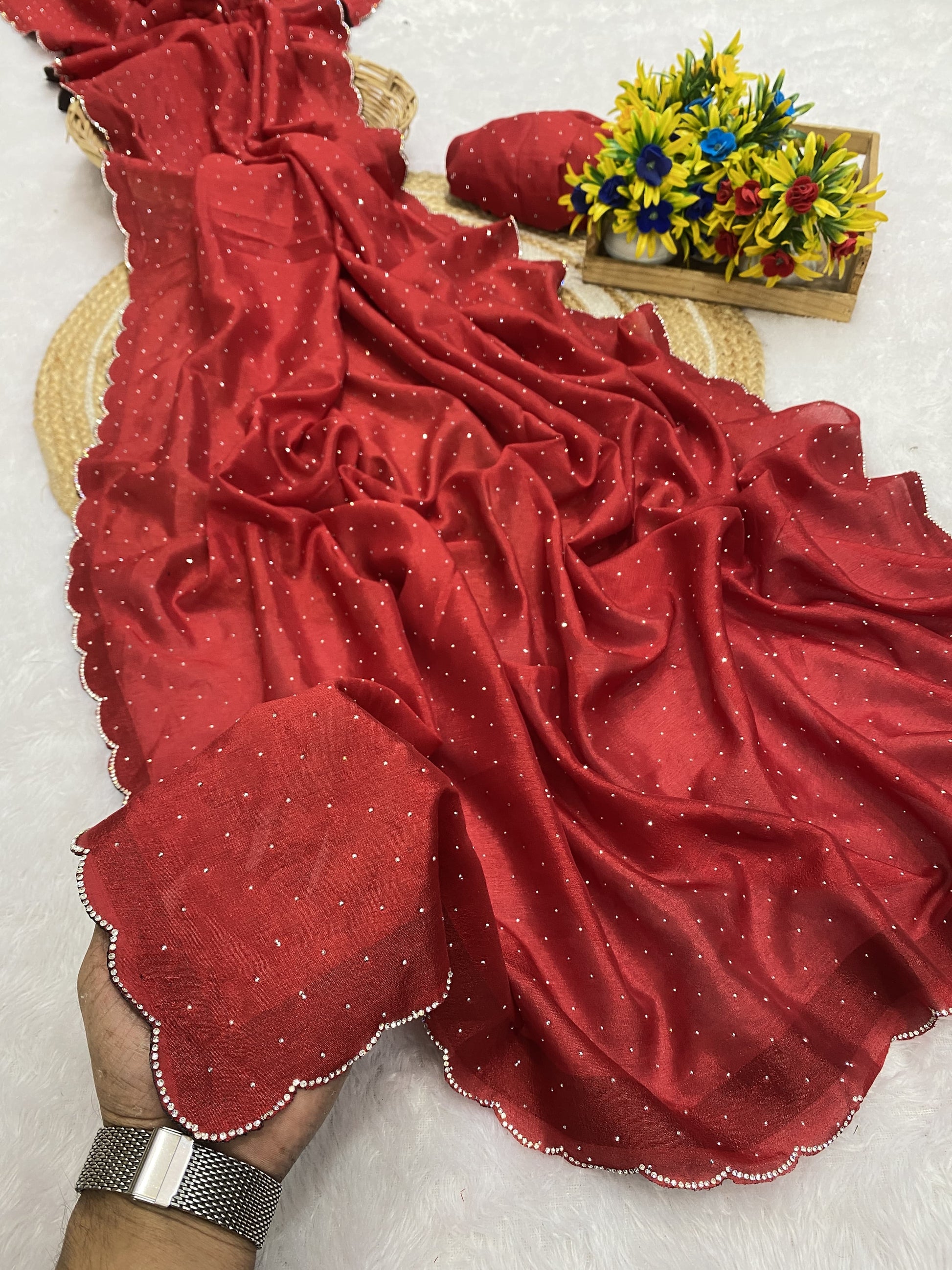 Premium Vichitra Silk