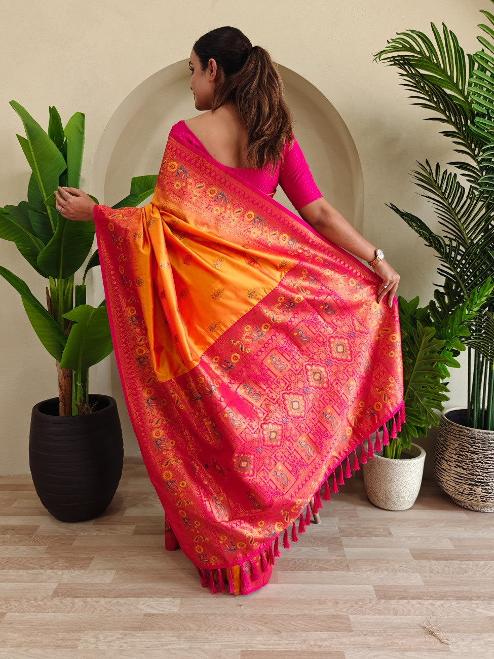 Pure Paithani Silk Saree