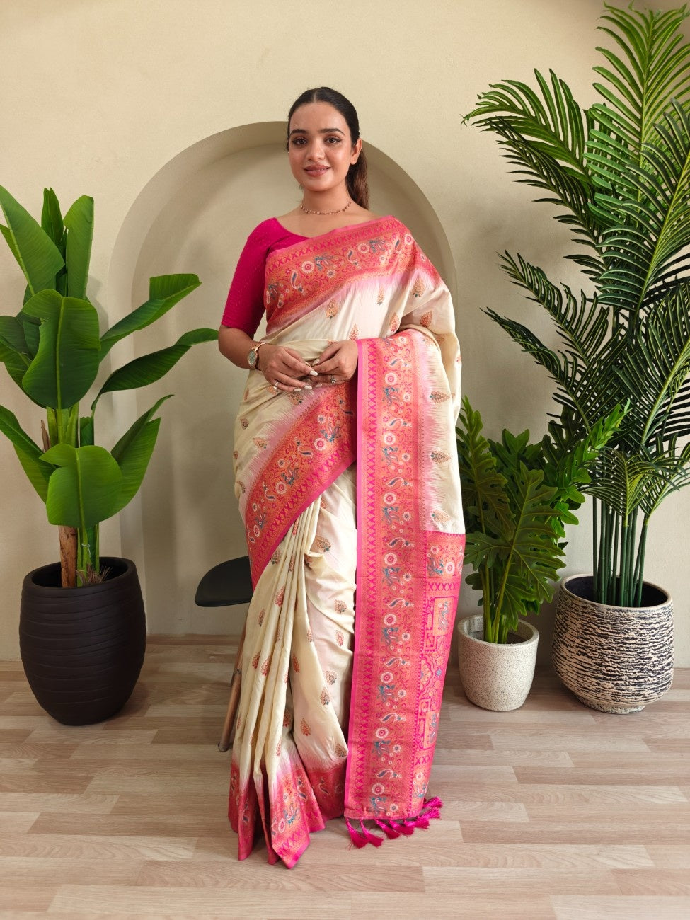 Pure Paithani Silk Saree