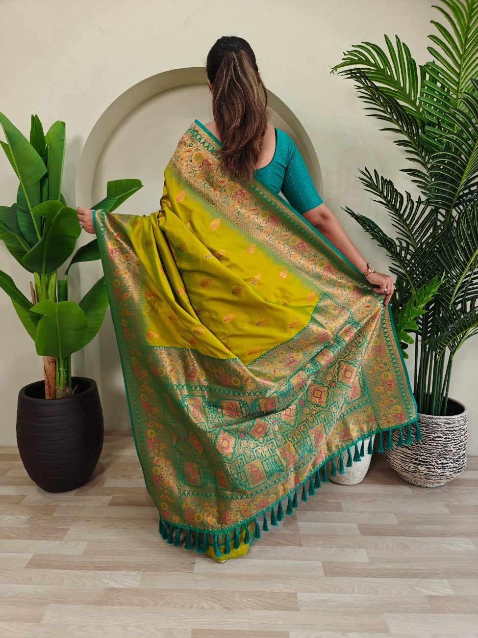 Pure Paithani Silk Saree