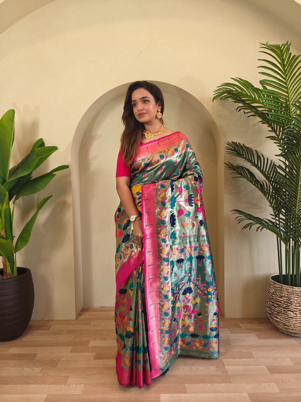 Paithani Weaving Saree