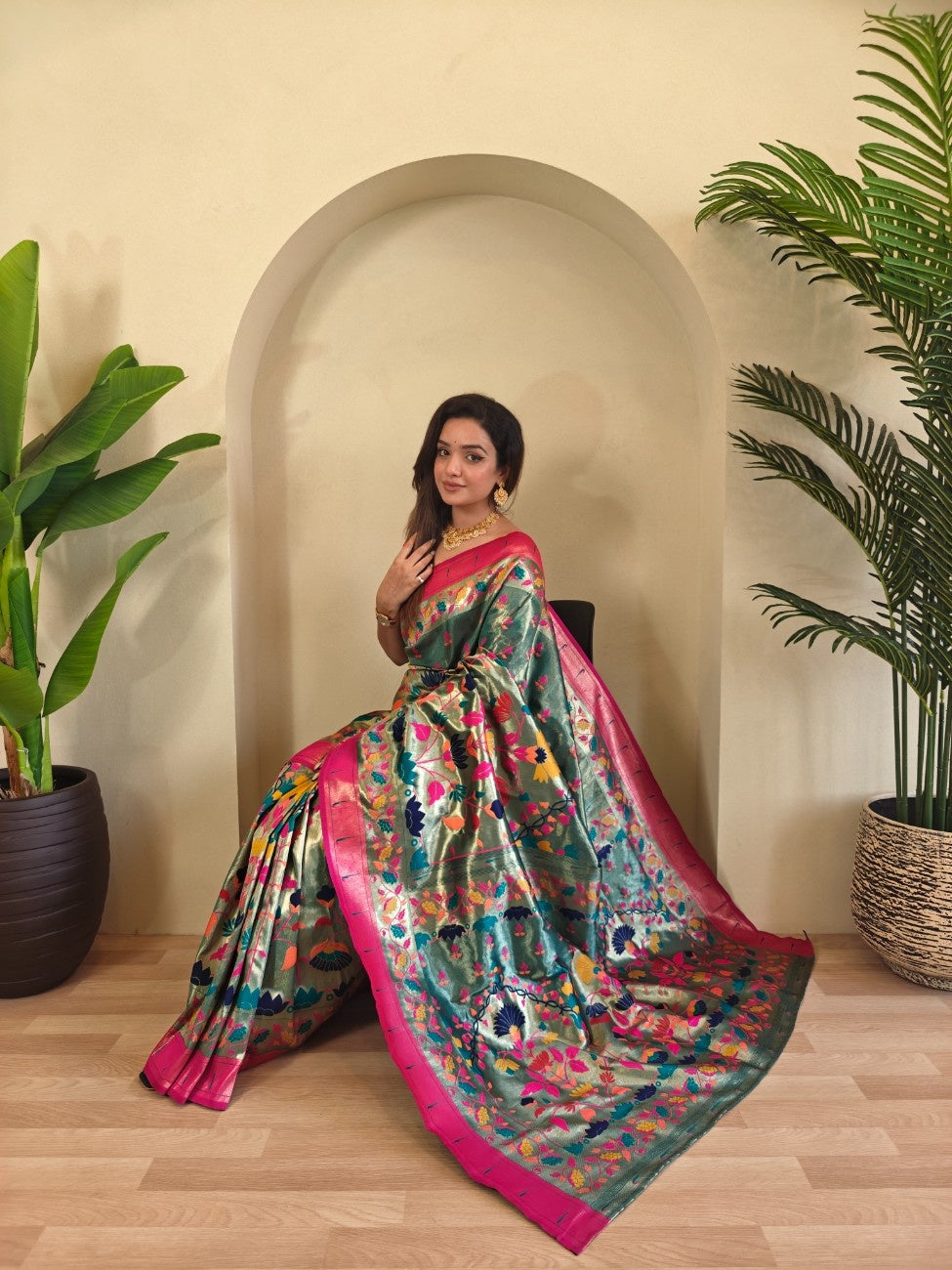 Paithani Weaving Saree