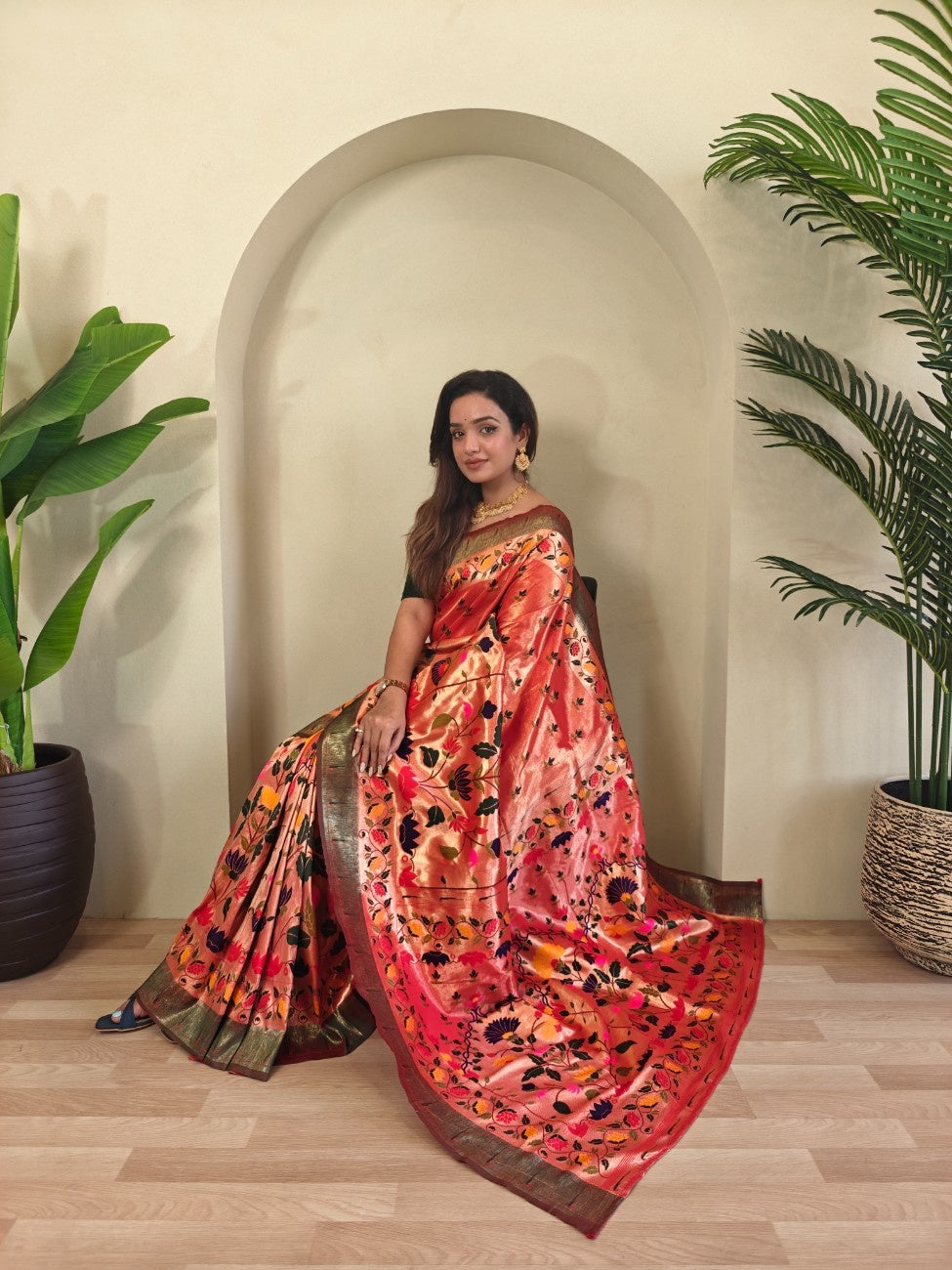 Paithani Weaving Saree