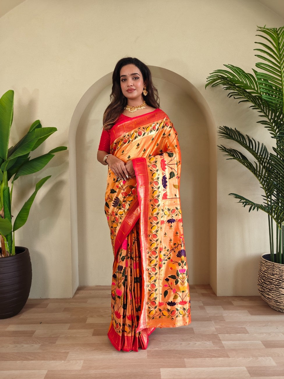 Paithani Weaving Saree