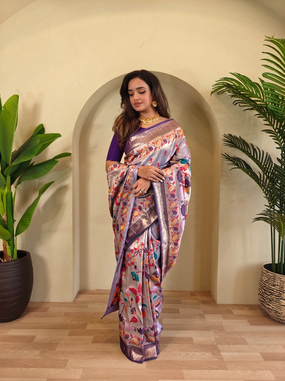Paithani Weaving Saree