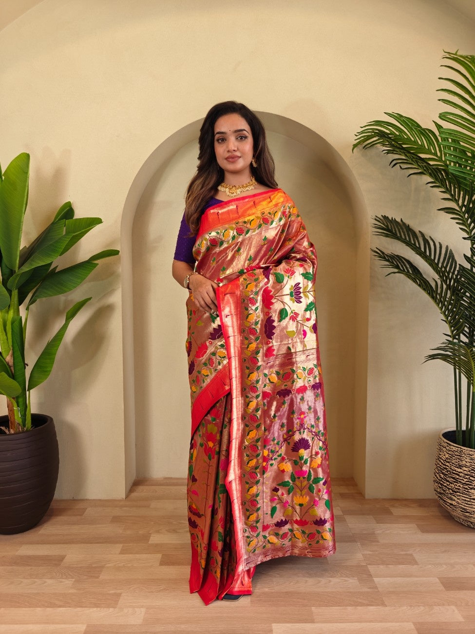 Paithani Weaving Saree
