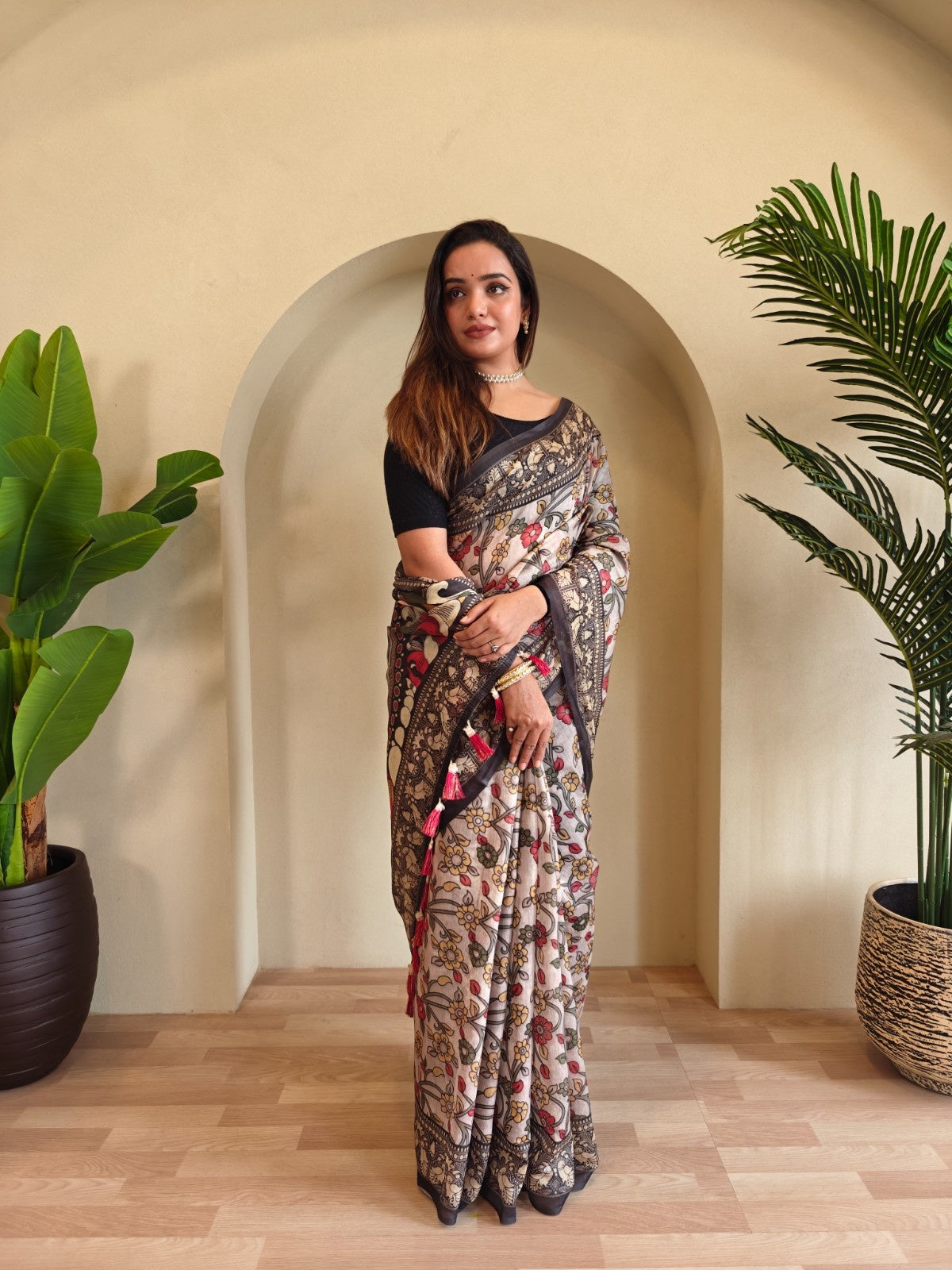 Cotton Chanderi Saree