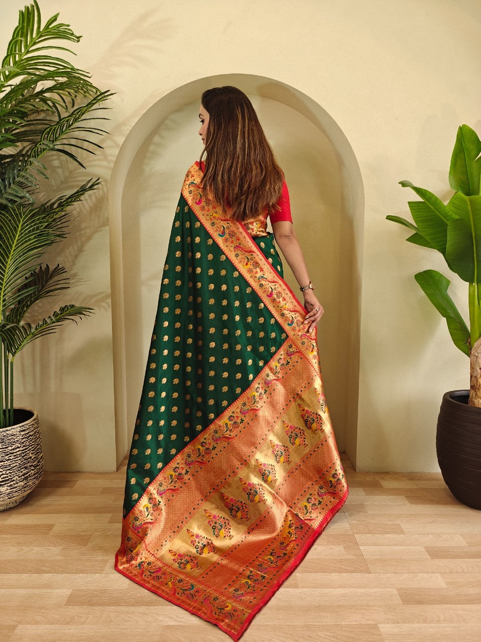 Pure Paithani Silk Saree