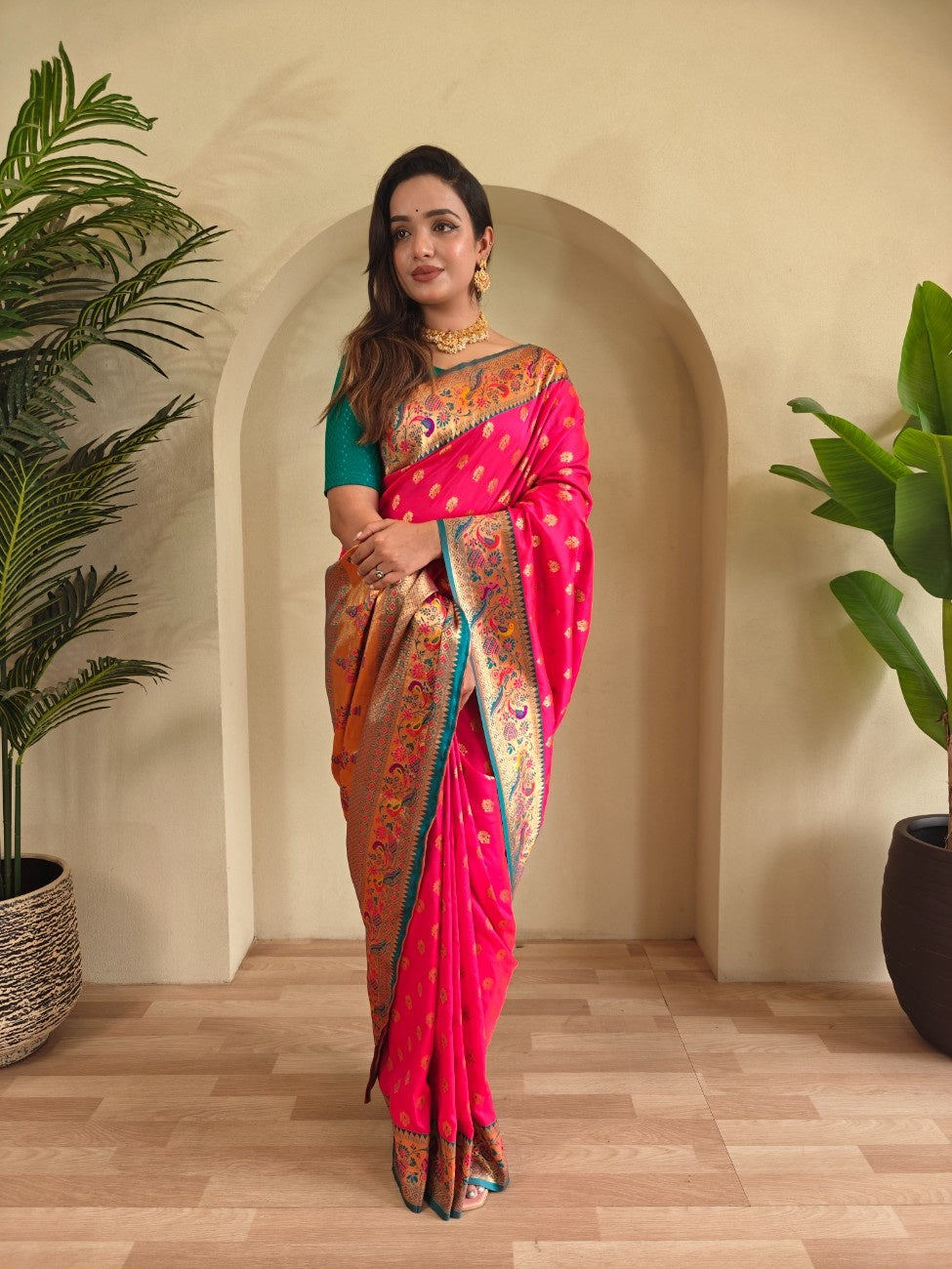 Pure Paithani Silk Saree