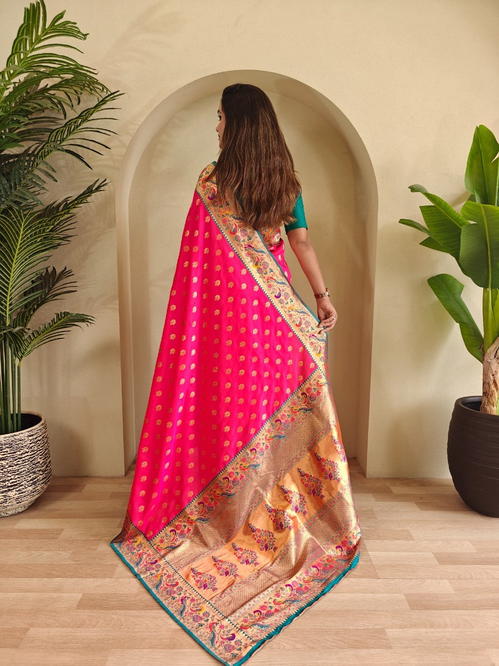 Pure Paithani Silk Saree