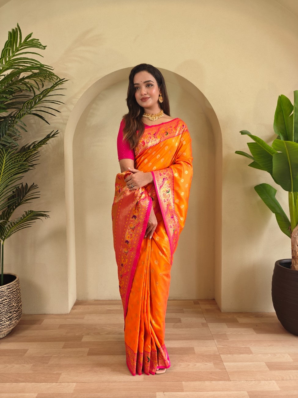 Pure Paithani Silk Saree