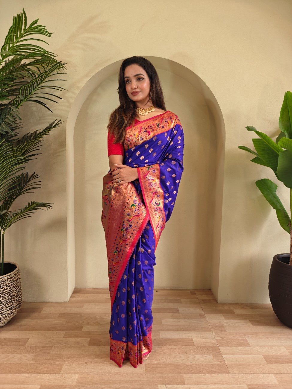 Pure Paithani Silk Saree