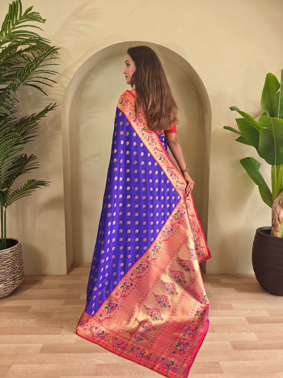 Pure Paithani Silk Saree