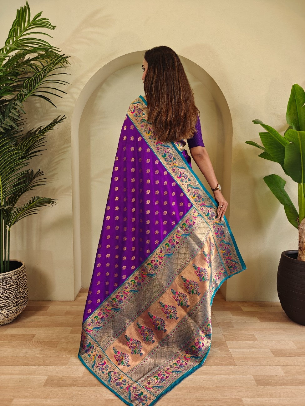 Pure Paithani Silk Saree