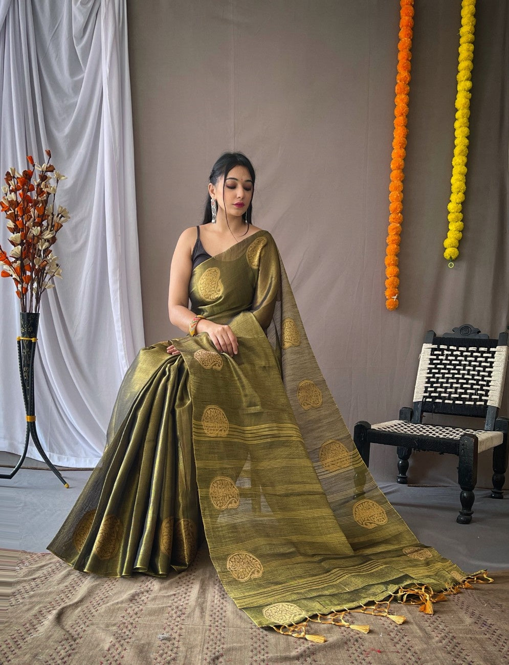 Pure Tissue Silk Saree