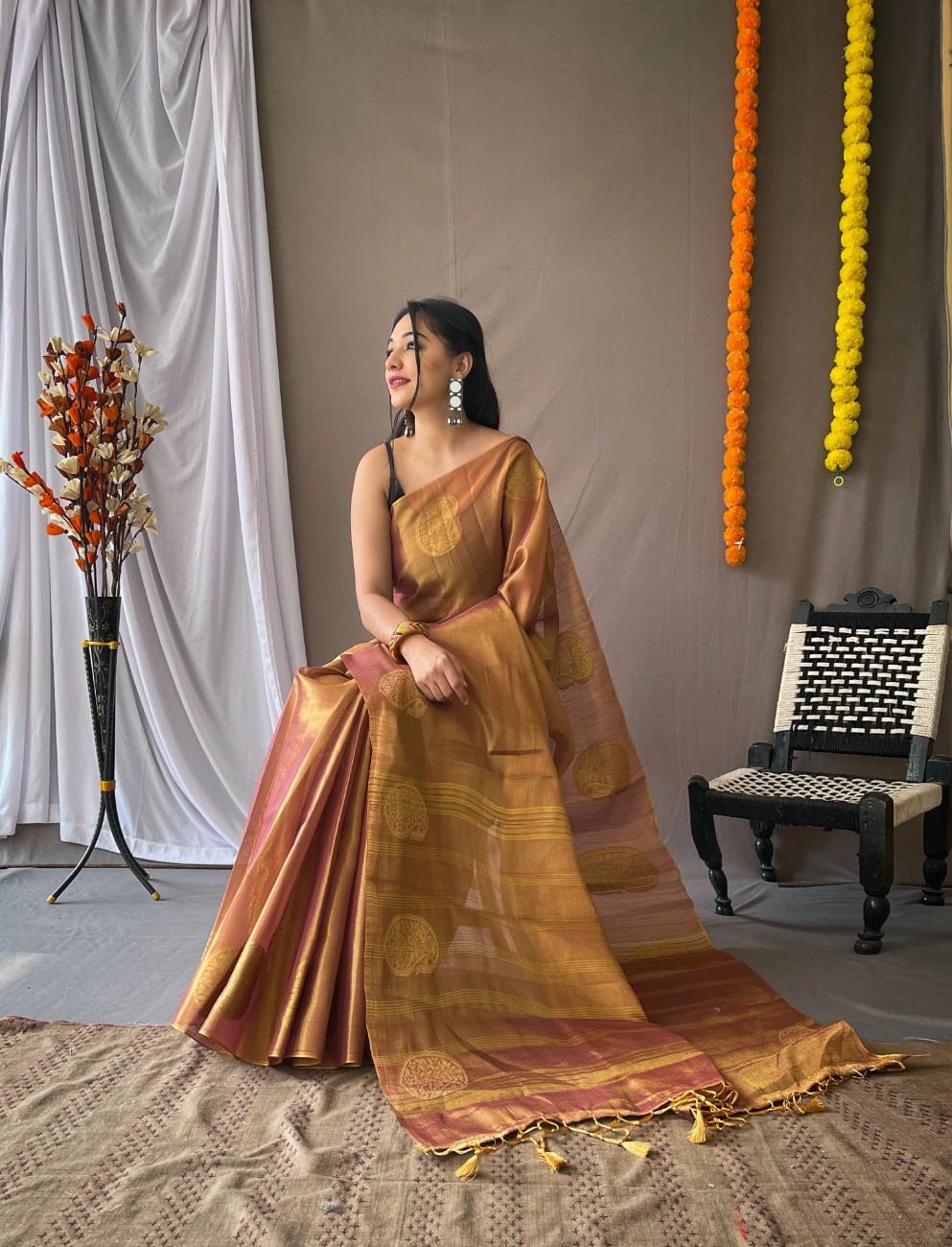 Pure Tissue Silk Saree