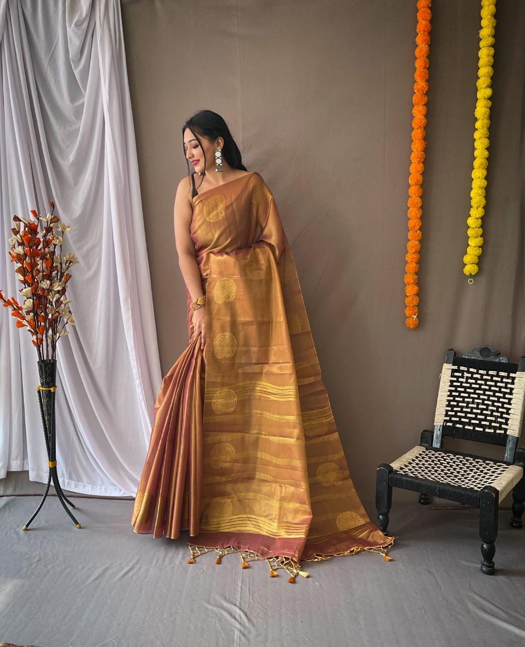 Pure Tissue Silk Saree