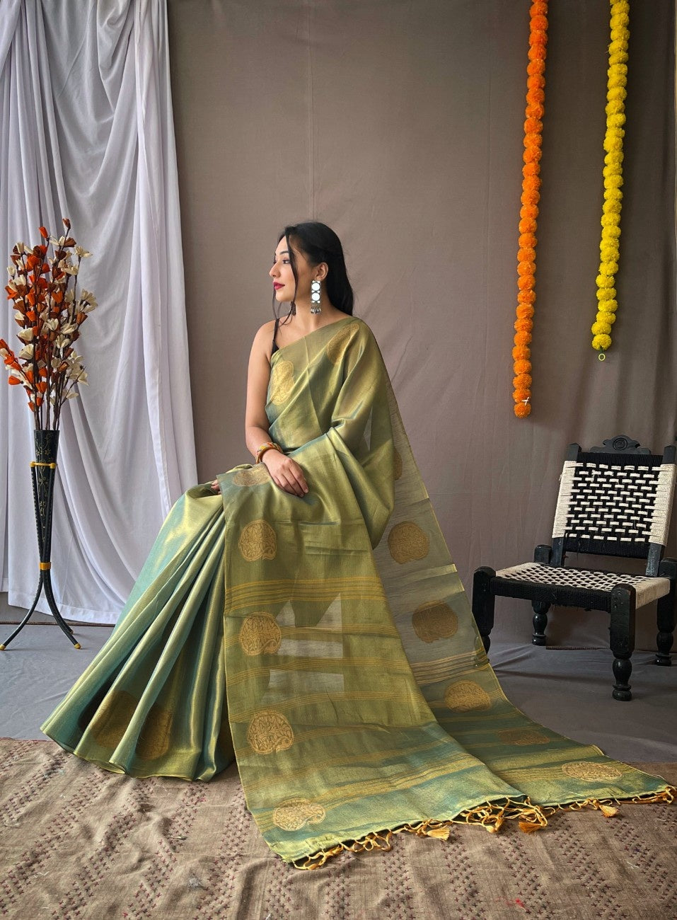 Pure Tissue Silk Saree