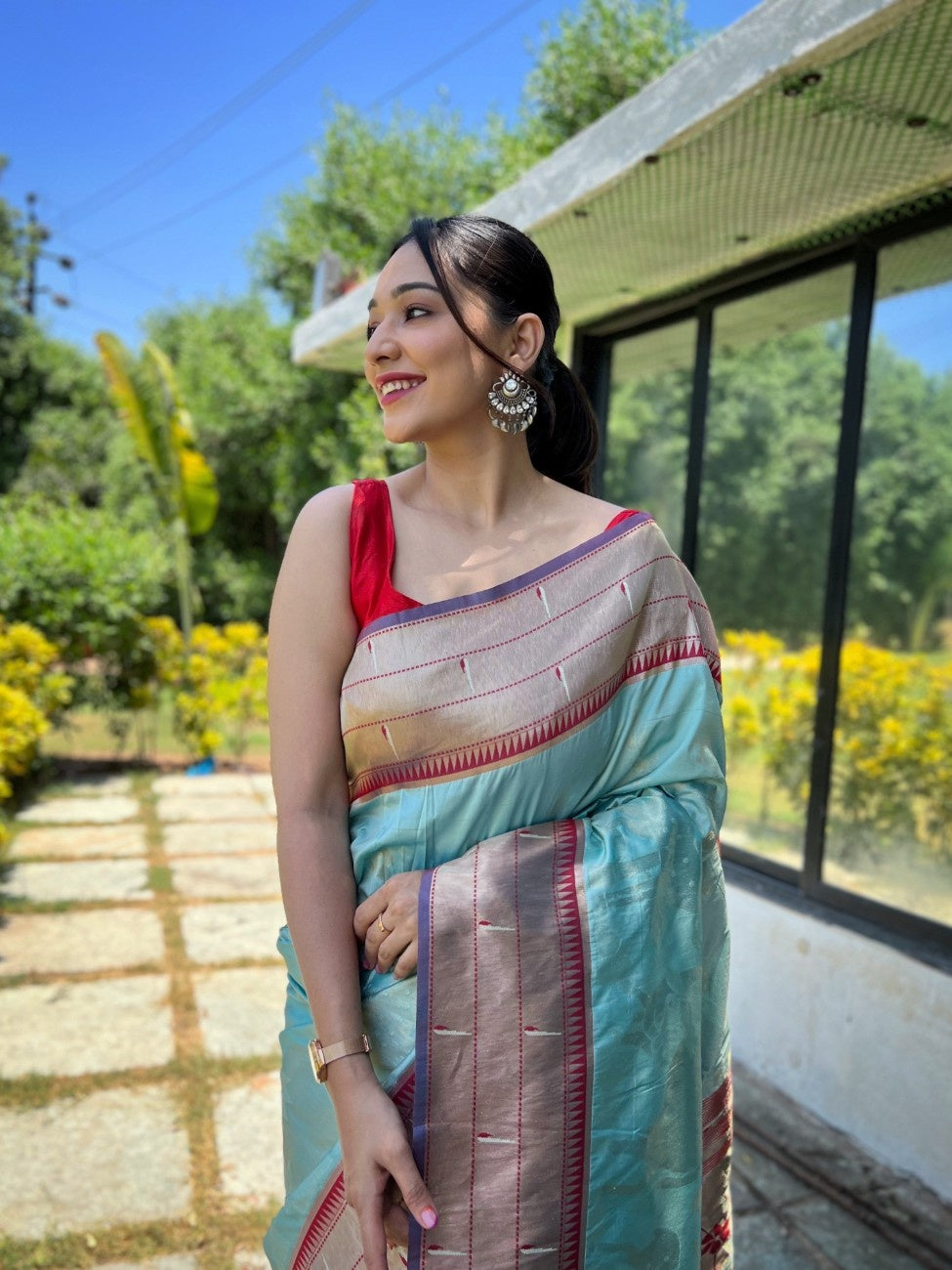 Pure Paithani Silk Saree