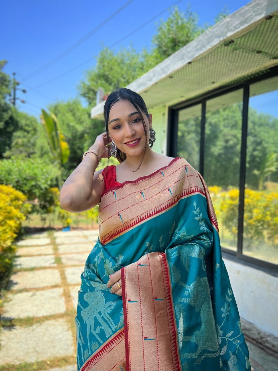 Pure Paithani Silk Saree