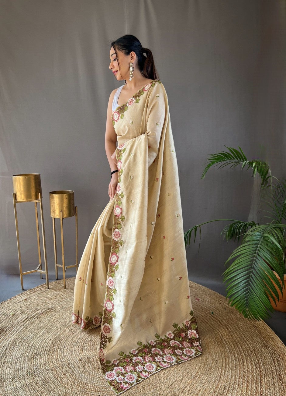 Pure Matka Silk Saree