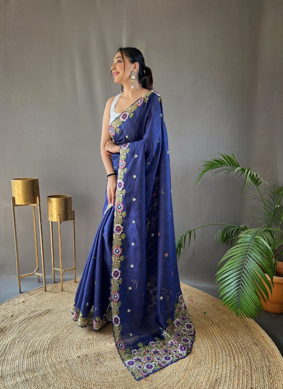 Pure Matka Silk Saree