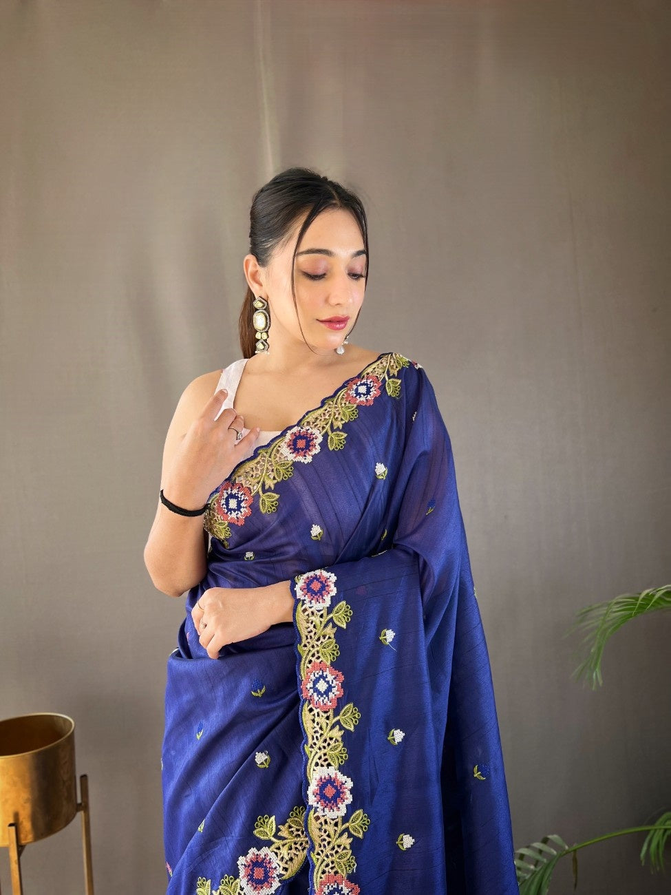 Pure Matka Silk Saree