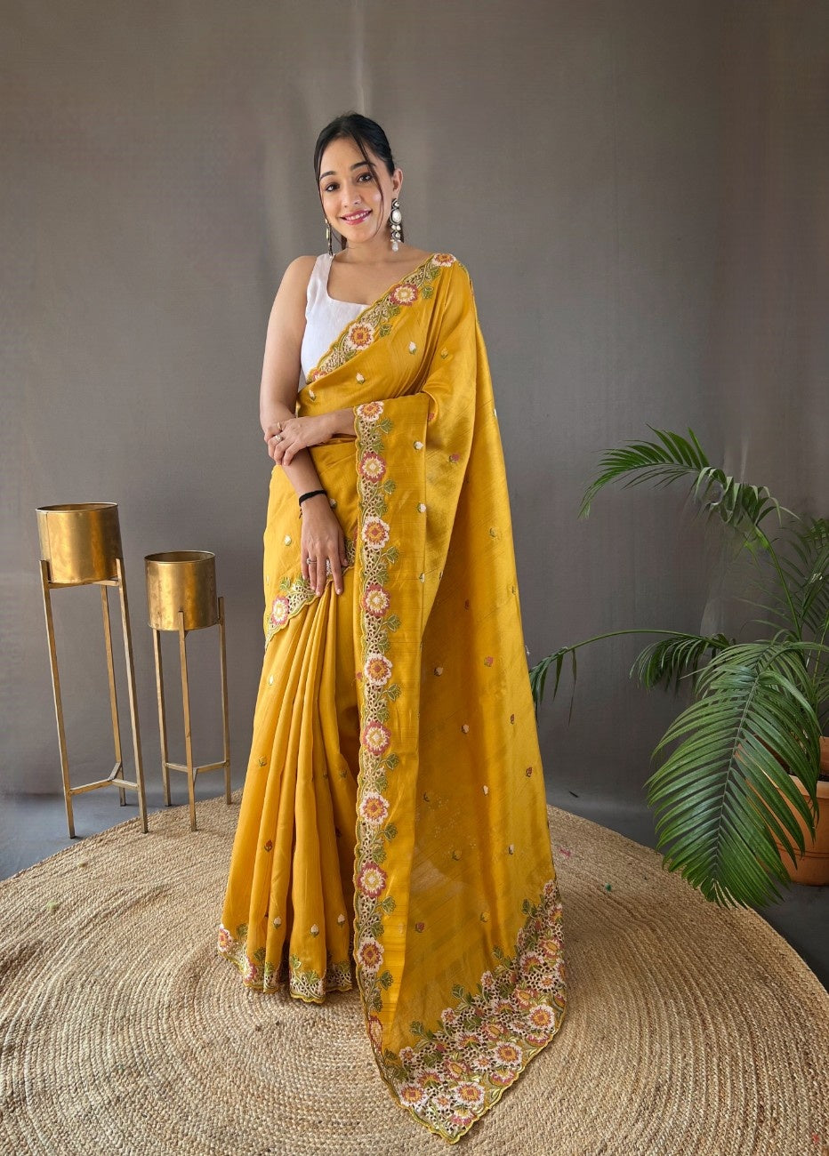 Pure Matka Silk Saree